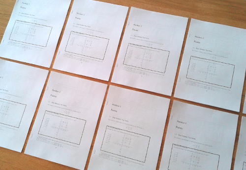 Picture of coordinate geometry handouts